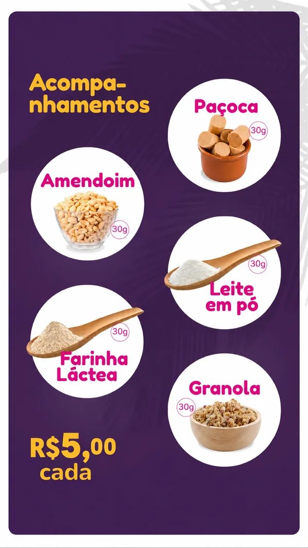 Cardápio Maroma, página 3 de 13 — Acompanhamentos
