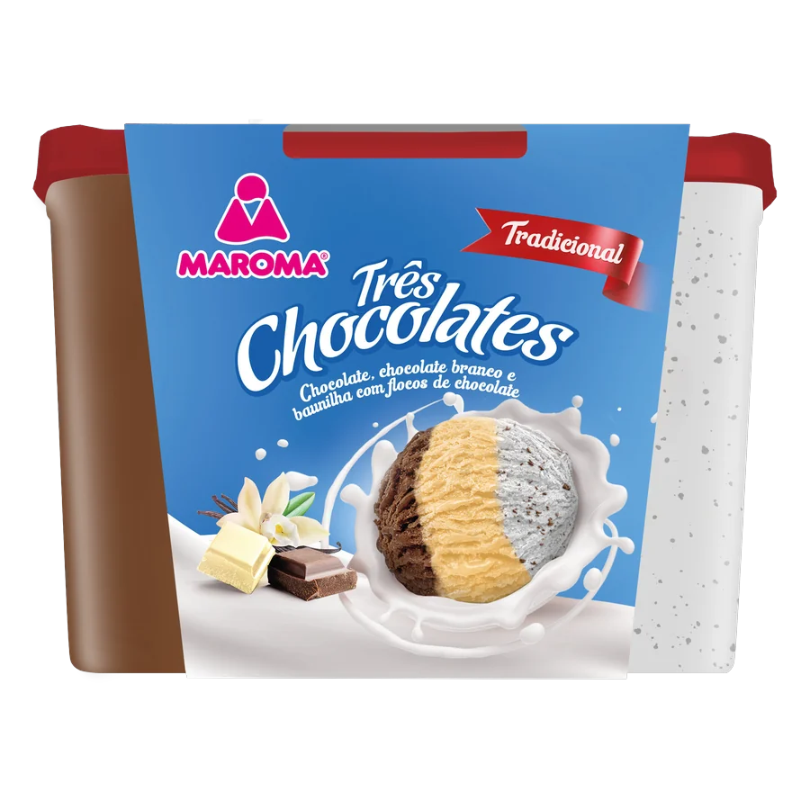 Tradicional Três Chocolates 1,5 L — foto 2