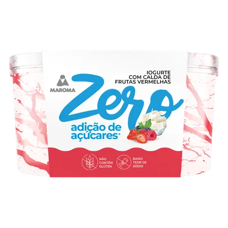 Sorvete Zero Açúcar Iogurte com Frutas Vermelhas 1 L — foto 2